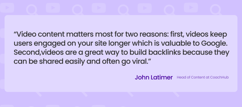 CoachHub's head of content John Latimer quote.